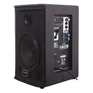 Imagem de Caixa de Som Acústica Saga 8 Ativa Bluetooth FM Igreja Bar