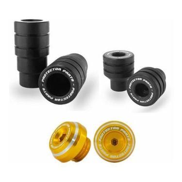 Imagem de Kit Slider Diant + Tras + Tampa Do Oleo Gs 500 Gs500 Todas - Protector