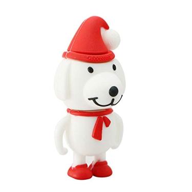 Imagem de 4GB Dog Model USB 3.0 Flash Drive 3.0 Pen Drive USB Jump Drive Memory Stick Zip Drive USB U Disk - Branco