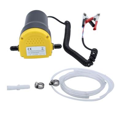 Imagem de Upgrade 60W 12V extrator de bomba de troca de óleo, troca de fluido diesel, kit de bomba de transferência de óleo de sucção para carro, jet ski, caminhão, trailer, trailer, quadriciclo, barco,