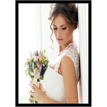 Imagem de Quadro Decorativo Estética Feminina Moda Salões De Beleza Maquiagem No