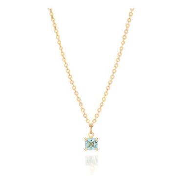 Imagem de Gargantilha Formada Por Corrente De Elo Cade 532401 - ROMMANEL, Azul c