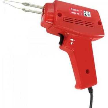 Imagem de Pistola de Solda 40W 220V Fire 100 Vermelha Hikari