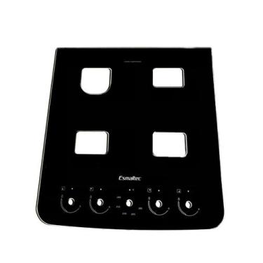 Imagem de Mesa Vidro Para Fogão Jade Glass 4 Bocas 9875011181 - Esmaltec