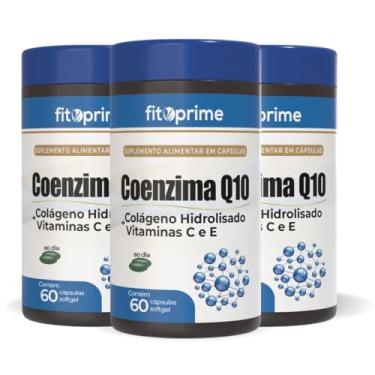 Imagem de Kit 3x Coenzima Q-10 com Colágeno e Vitaminas C e D 60 Cápsulas