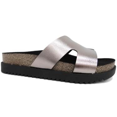 Imagem de Sandália Feminina Flatform Moleca Tratorada 5500.100 (Grafite, BR, Adulto, Numérico, 39)