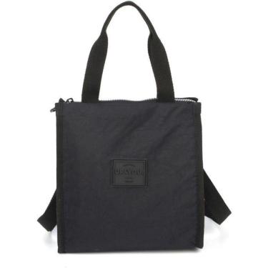 Imagem de Lancheira UP4YOU Crinkle Preto Luxcel LA51612UPPT