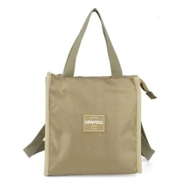 Imagem de Lancheira Térmica Up4you Dourada Luxcel LA51624UP