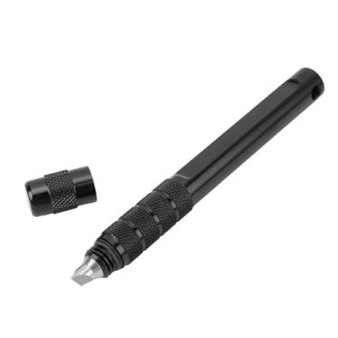 Imagem de Ferramenta de Limpeza de Ranhuras para Tacos de Golfe, Apontador Profissional de Ranhuras para Clubes de Golfe, Ferros para Limpeza de Afiação de Ranhuras (Preto)