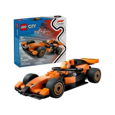 Imagem de LEGO Piloto de F1 com Carro de Corrida da McLaren - 60442 86 Peças