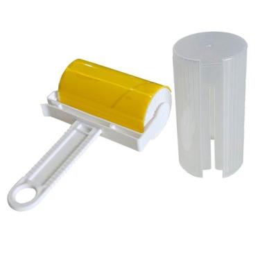 Imagem de Rolo Tira pelos Lavável Roupas Sofás Adesivo Removedor - ELOO PET