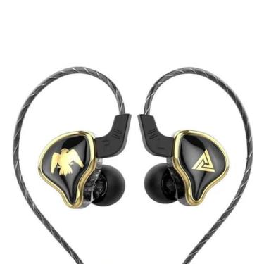 Imagem de Fone De Ouvido Gamer Dj Musicos Premium Inear C/case Cor Preto - PONTO