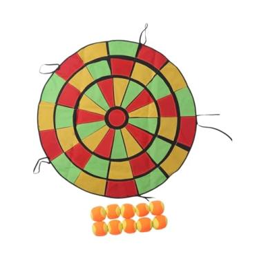 Imagem de oshhni Kids Dart Board Target Toy para 3 4 5 6 7 8 9 10 11 12 anos meninos de meninos esportes interativos Party Indoor com bolas pegajosas, Rodada 85cm