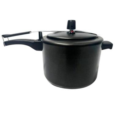 Imagem de Panela de Pressão 4,5l Alumínio Antiaderente Luz Nobre (Preta)