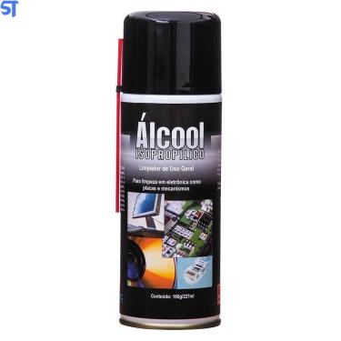 Imagem de Alcool Isopropilico Spray Aerossol Implastec Isopropanol 227ML 160Gm