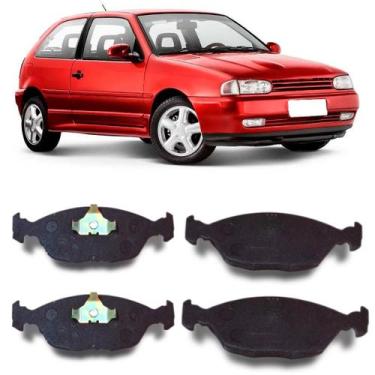 Imagem de Jogo Pastilha Freio Dianteira Santana Versailles Syl 1235 - METALSYSTE