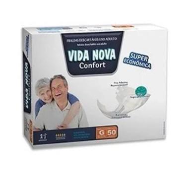 Imagem de Fralda Vida Nova Comfort G - C/ 50 Un