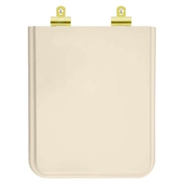 Imagem de Assento Sanitário Poliester Soft Close Square Pêssego Rosa Shell para vaso Incepa com Ferragem Dourada