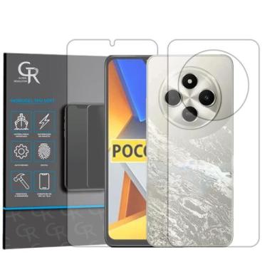 Imagem de Película Hidrogel HD Frente e Verso Compativel Com Xiaomi Poco C75 - G