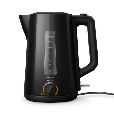 Imagem de Chaleira Elétrica Philips Walita 1200W Série 5000 Preta 1,7L RI9368