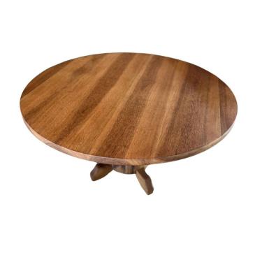 Imagem de Mesa Redonda 1,40mt Madeira Angelim Pedra