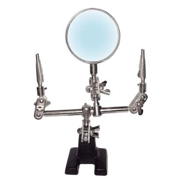 Imagem de Lupa Com Suporte E Pincas C- Aumento 3x Hikari Hls10