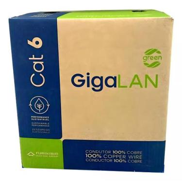 Imagem de Cabo utp cat6 305 metros gigalan furukawa cinza 23400198