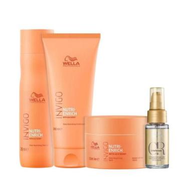 Imagem de Wella Nutri-Enrich Sh 250ml + Cond 200ml + Masc 150ml + Oleo 30ml - We
