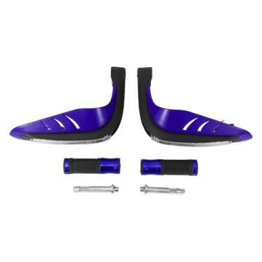 Imagem de Partuto Kit de capa de guidão de borracha de liga de alumínio antiderrapante para motocicleta, scooter, bicicleta, quadriciclo, 1 conjunto