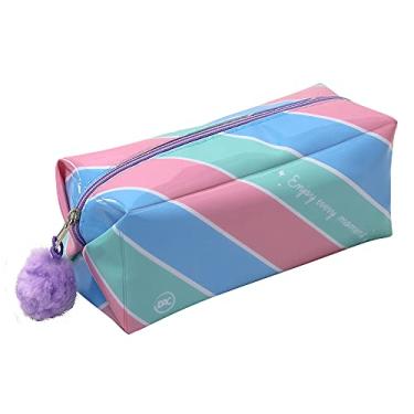 Imagem de Estojo, DAC, PVC, Enjoy, Grande, 1 Zíper, Multicor