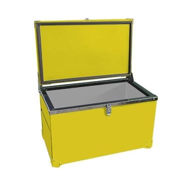 Imagem de Caixa Térmica Catfer 90 Litros (Amarela)