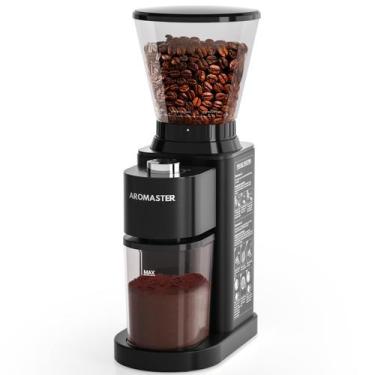 Imagem de Moedor de café Aromaster Burr Electric Stainless Steel 24 configuraçõe