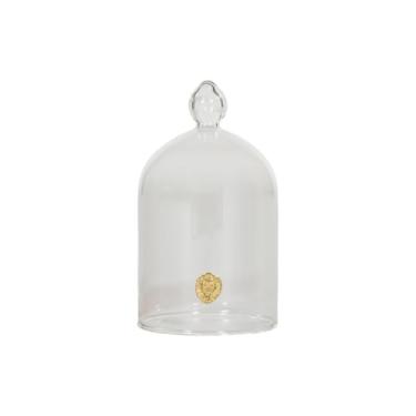 Imagem de Alice Lane Cloche de vidro – Estojo de exibição de cúpula de vidro transparente para decoração de casa, centros de mesa, velas, lembranças e colecionáveis – Domo Cloche decorativo elegante para mesa