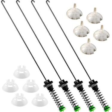 Imagem de Kit de hastes de suspensão para lavadora Vypart W11130362 para Whirlpo