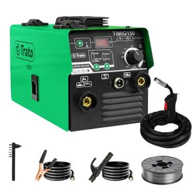 Imagem de Máquina Solda Inversora MIG 150a Sem Gás Timig150 220v Trato