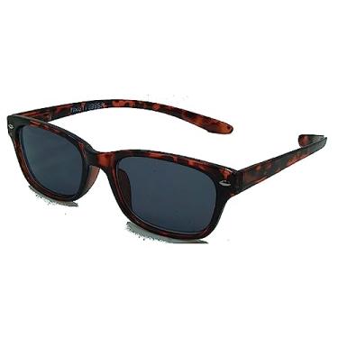 Imagem de In Style Eyes Óculos de sol de leitura para pendurar no pescoço clássico de borracha com aro completo, armação leve de acetato - não polarizada - tartaruga - 1,5x