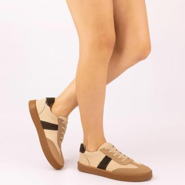 Imagem de Tênis Feminino Skate Streetwear Scholl Em Couro Super Macio E Confortável-Feminino