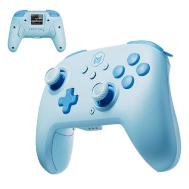 Imagem de BIGBIG WON CHOCO PC Gaming Controller, Wireless Controller with Custom Button, 6-Axis Gyro, Dual Shock, 128-Step Macro Programming, NFC, Turbo, Bluetooth Game Controller for Windows 10/Android/iOS/PC