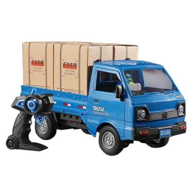 Imagem de Carro de controle remoto GoolRC Kei Truck escala 1:16 com spray azul