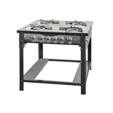Imagem de Fogão Titanyum Esmaltado Industrial 4 Bocas - Layr