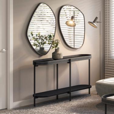 Imagem de Aparador com Pés Metálicos Mônaco Linea Brasil