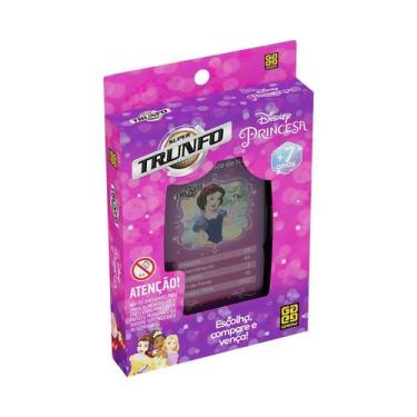 Imagem de Jogo De Cartas Super Trunfo Princesas Grow Diversão E Coleção Infantil