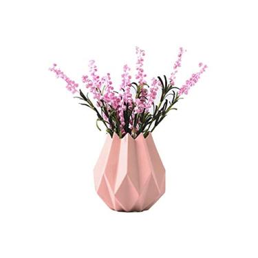 Imagem de Flores artificiais em vaso, flores artificiais, estilo nórdico, buquês decorativos, festa familiar, decoração de sala de estar, origami, flores secas, arranjos de flores artificiais