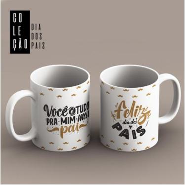 Imagem de Xicara de porcelana 325ml dia dos pais ref0207 - casa fé