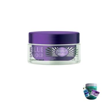 Imagem de Genérico Kit Blue Shock Cleansing Balm, Removedor de Maquiagem, Loção de Limpeza Facial, 50 x 50 x 50 cm, Adulto, Hidratante, Máscara de Pistache, Pele Normal, 1 Conjunto