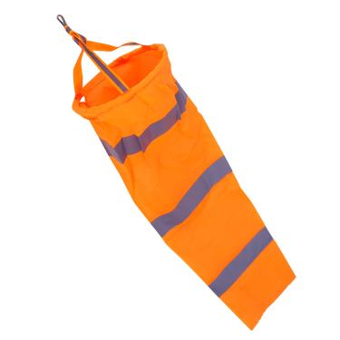 Imagem de GLOGLOW Wind Chime 30 Inch Outdoor Windsock Com Cinto Reflexivo, Poliéster Laranja, Medição de para Meteorologia, Categoria Leve de Festival