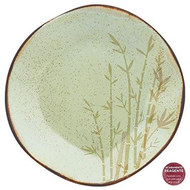 Imagem de JOGO 6 PRATOS RASOS RYO BAMBU OXFORD PORCELANAS