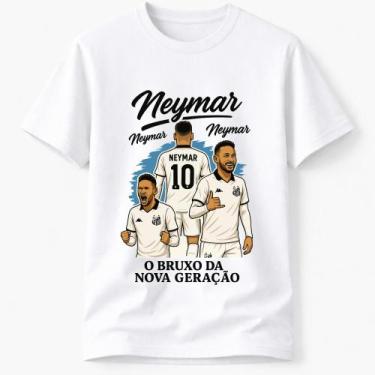 Imagem de Camiseta Masculina Estampada Craque Técnico da Nova Geração Algodão Ca