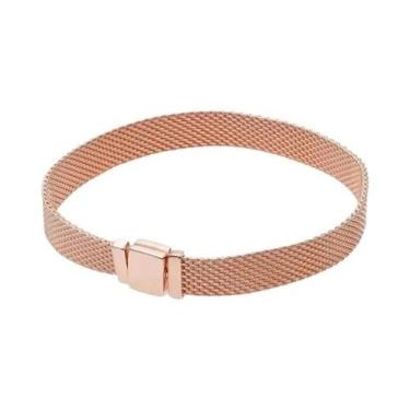 Imagem de Pulseira De Charme Coração Trevo Com Reflexões Em Prata 925, Joia DIY 