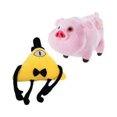 Imagem de Brinquedos De Pelúcia Kawaii Disney Gravity Falls 18/28cm Porquinho Wa